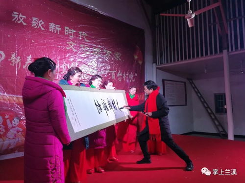 放歌新時代，文化進萬家——2019新春系列文化活動百臺村晚走進蘭溪紀(jì)實